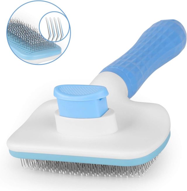 Self-Cleaning Slicker Brush for Dogs & Cats - Image 3