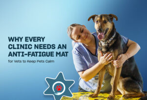 Why Every Clinic Needs an Anti-Fatigue Mat for Vets to Keep Pets Calm
