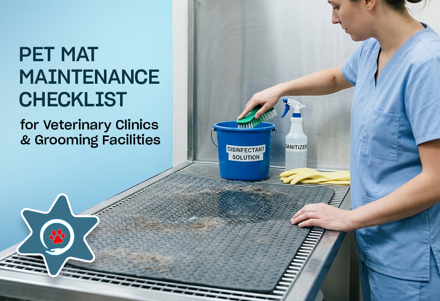 Pet Mat Maintenance Checklist for Veterinary Clinics & Grooming Facilities
